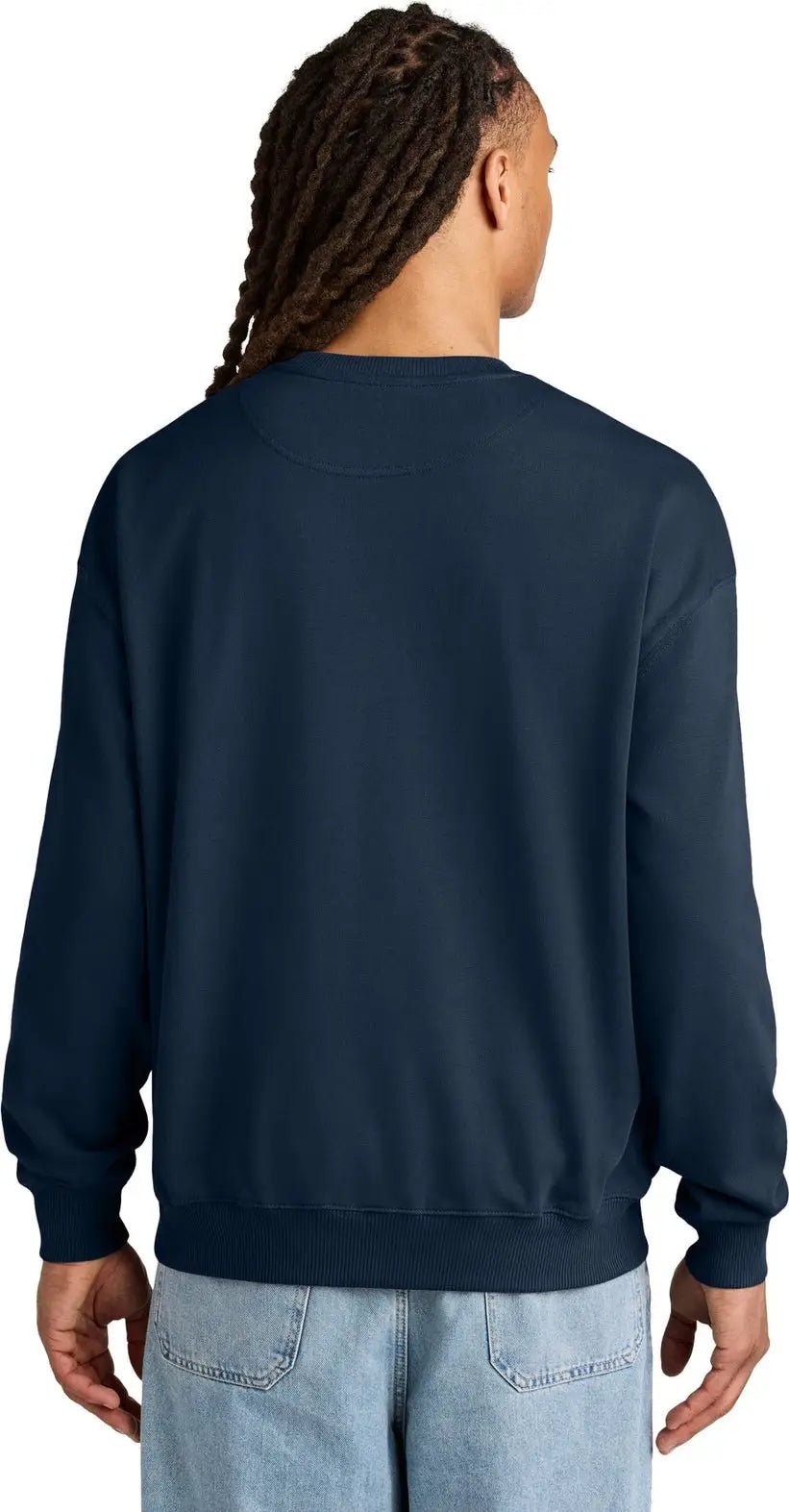 Stanley/stella Sxu029 Unisex Ledger Dry Crewneck Sweatshirt - French Navy