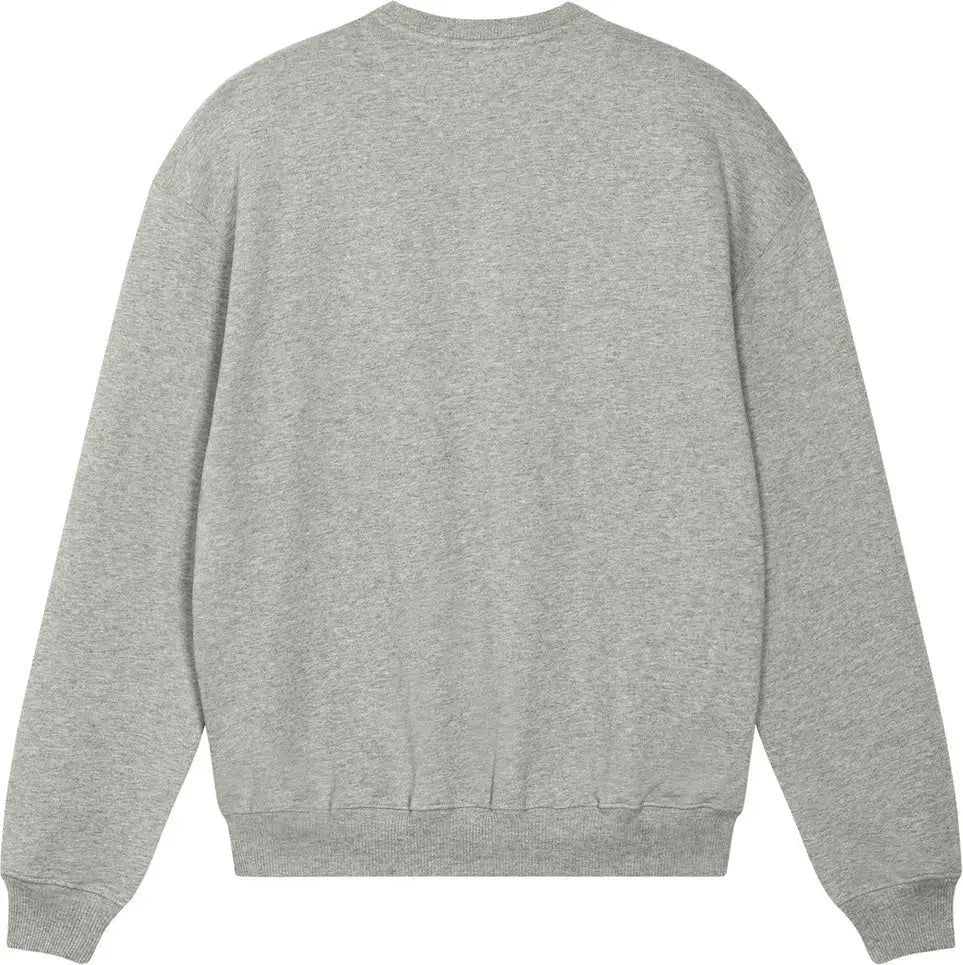 Stanley/stella Sxu029 Unisex Ledger Dry Crewneck Sweatshirt - Heather Gray - Adult Xs