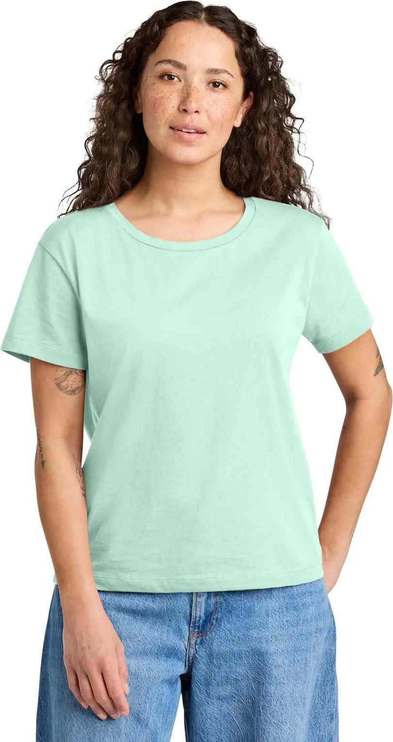 Stanley/stella Sxw008 Women’s Stella Serena Scoop Neck Tee - Caribbean Blue - Ladies Xs