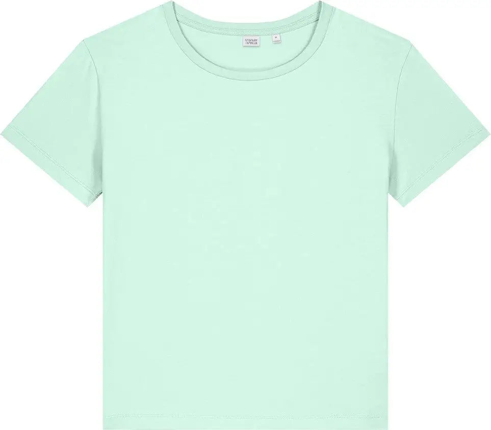 Stanley/stella Sxw008 Women’s Stella Serena Scoop Neck Tee - Caribbean Blue