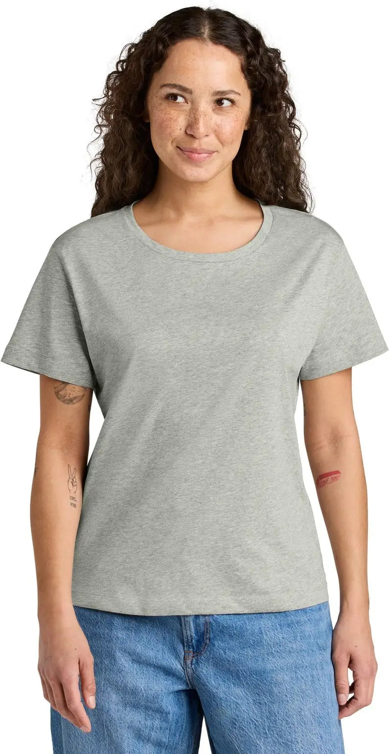 Stanley/stella Sxw008 Women’s Stella Serena Scoop Neck Tee - Heather Gray - Ladies Xs