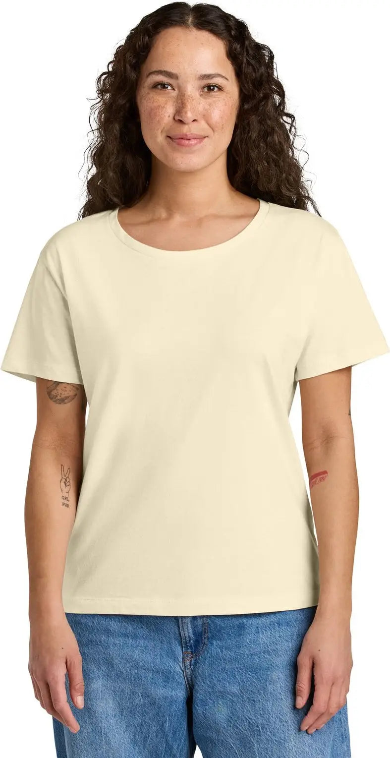 Stanley/stella Sxw008 Women’s Stella Serena Scoop Neck Tee - Natural Raw - Ladies Xs
