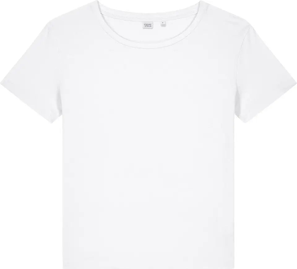 Stanley/stella Sxw008 Women’s Stella Serena Scoop Neck Tee - White
