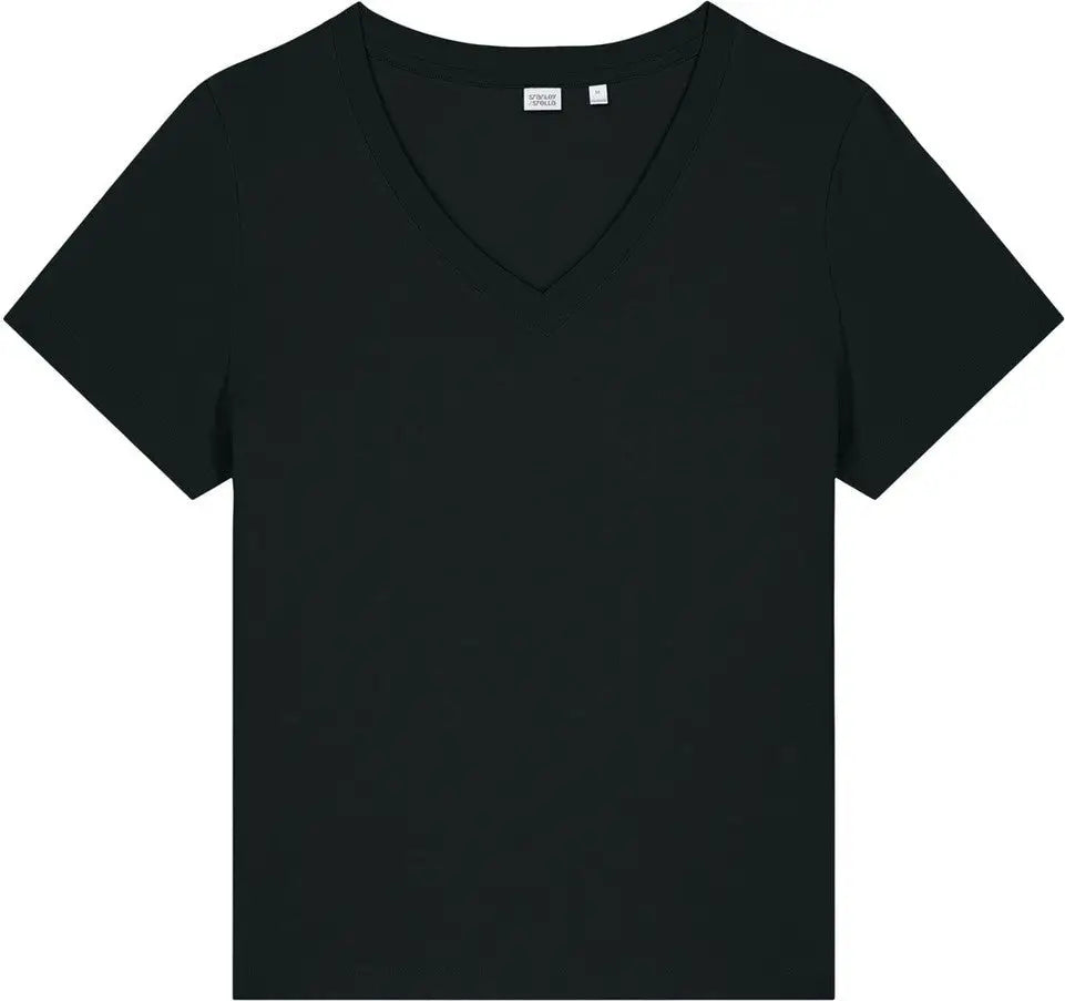 Stanley/stella Sxw032 Women’s Stella Isla V-neck Tee - Black