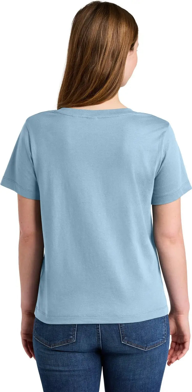 Stanley/stella Sxw032 Women’s Stella Isla V-neck Tee - Blue Soul
