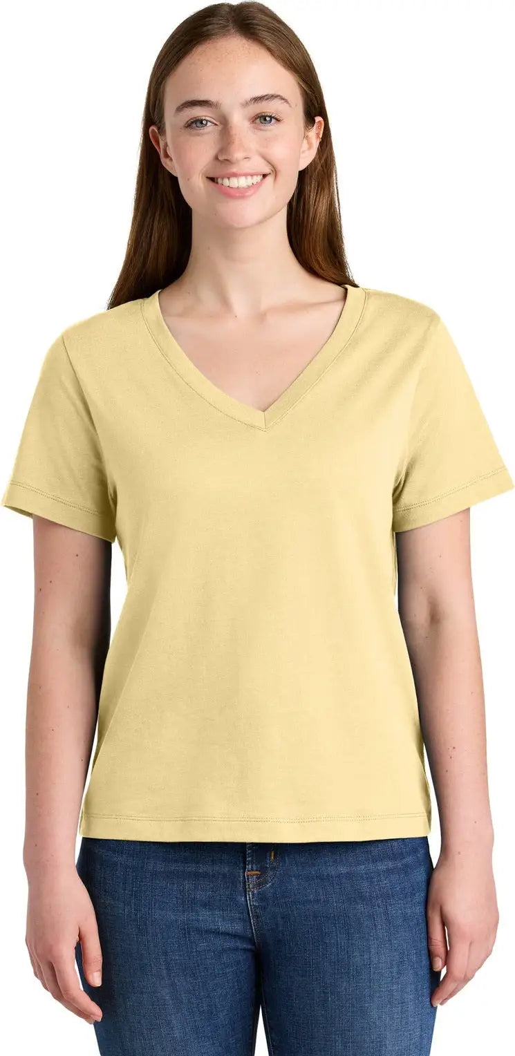 Stanley/stella Sxw032 Women’s Stella Isla V-neck Tee - Butter