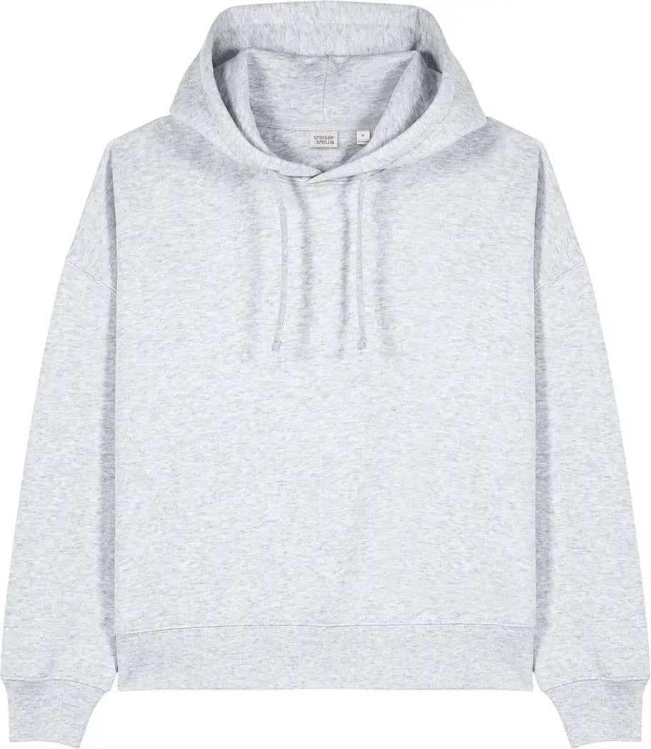 Stanley/stella Sxw035 Women’s Stella Nora Hooded Sweatshirt - Cool Heather Gray