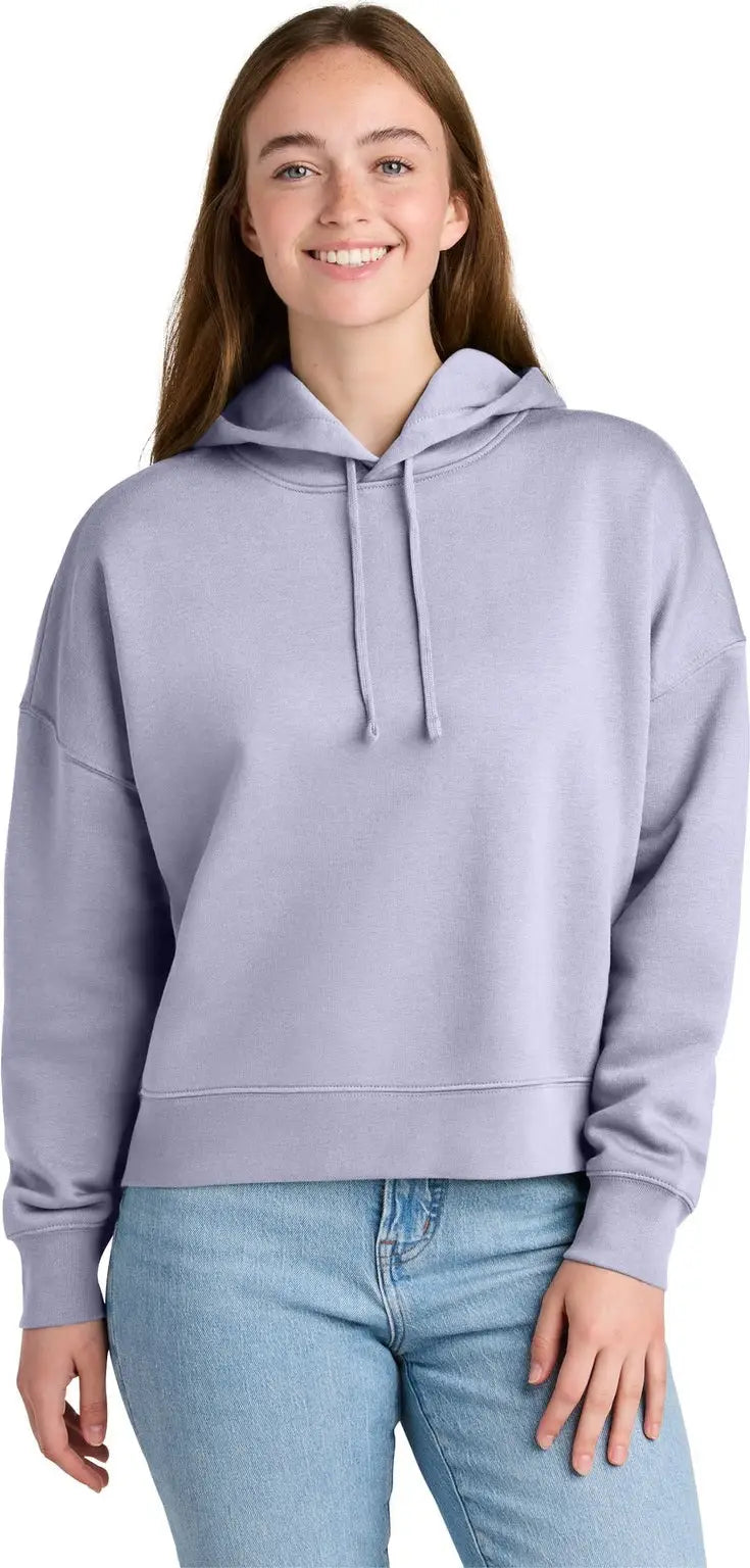 Stanley/stella Sxw035 Women’s Stella Nora Hooded Sweatshirt - Lavender - Ladies Xs