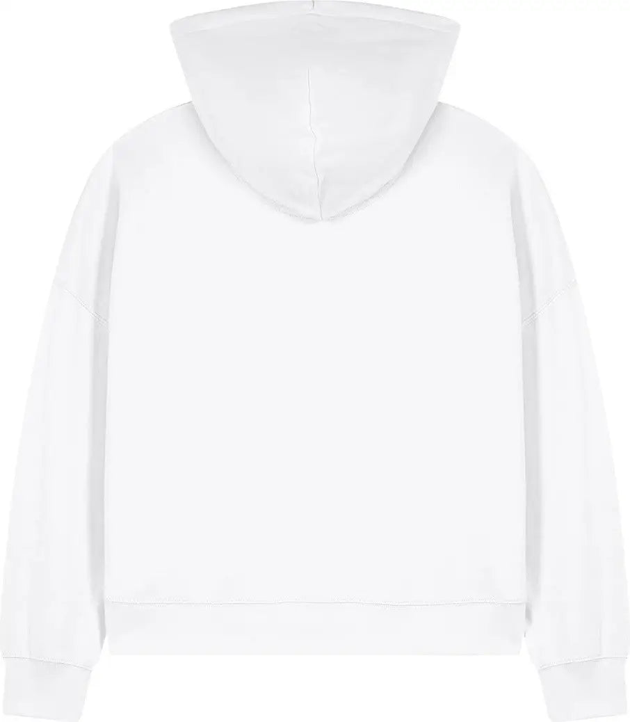 Stanley/stella Sxw037 Women’s Stella Ida Full-zip Hooded Sweatshirt - White - Ladies Xs