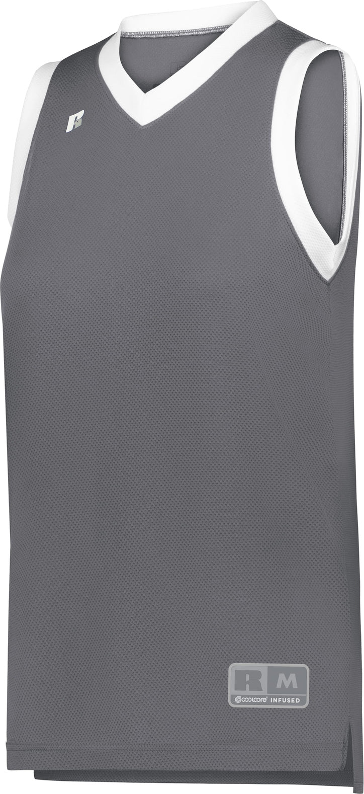 STEALTH/WHITE LDS COOLCORE ELITE JERSEY