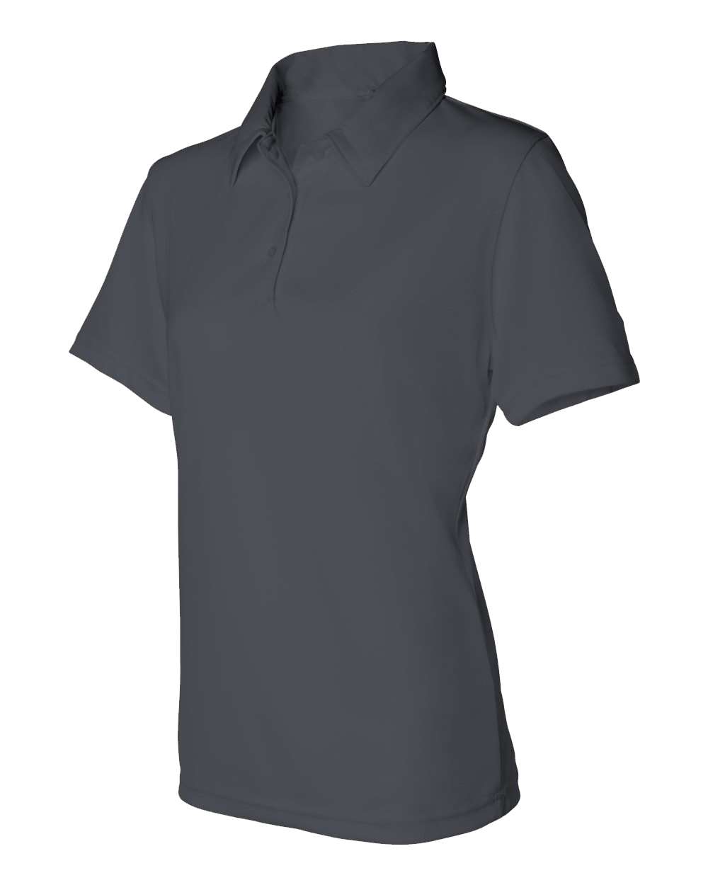 Steel Grey Women&#39;s Moisture Free Mesh Polo - 5469