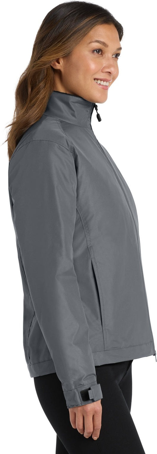 Steel Gy/Tr Bk Port Authority Women's Challenger Jacket. L354