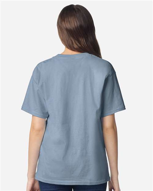 Stone Blue Light Cotton Youth T-Shirt - 3000B