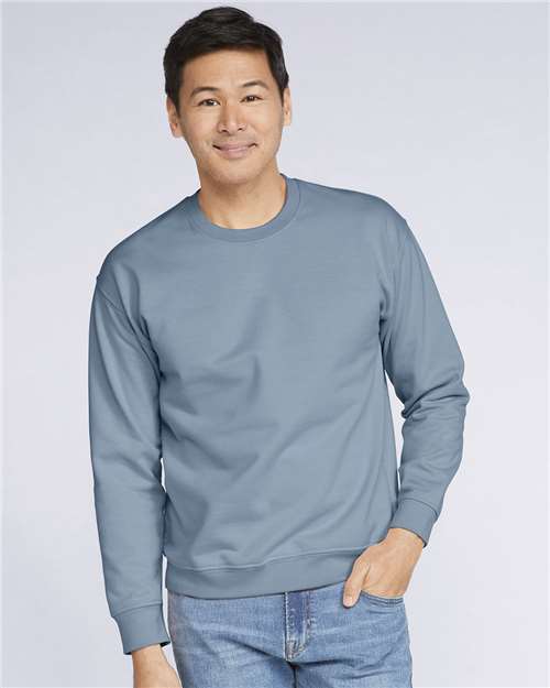 Stone Blue Softstyle® Midweight Crewneck Sweatshirt - SF000