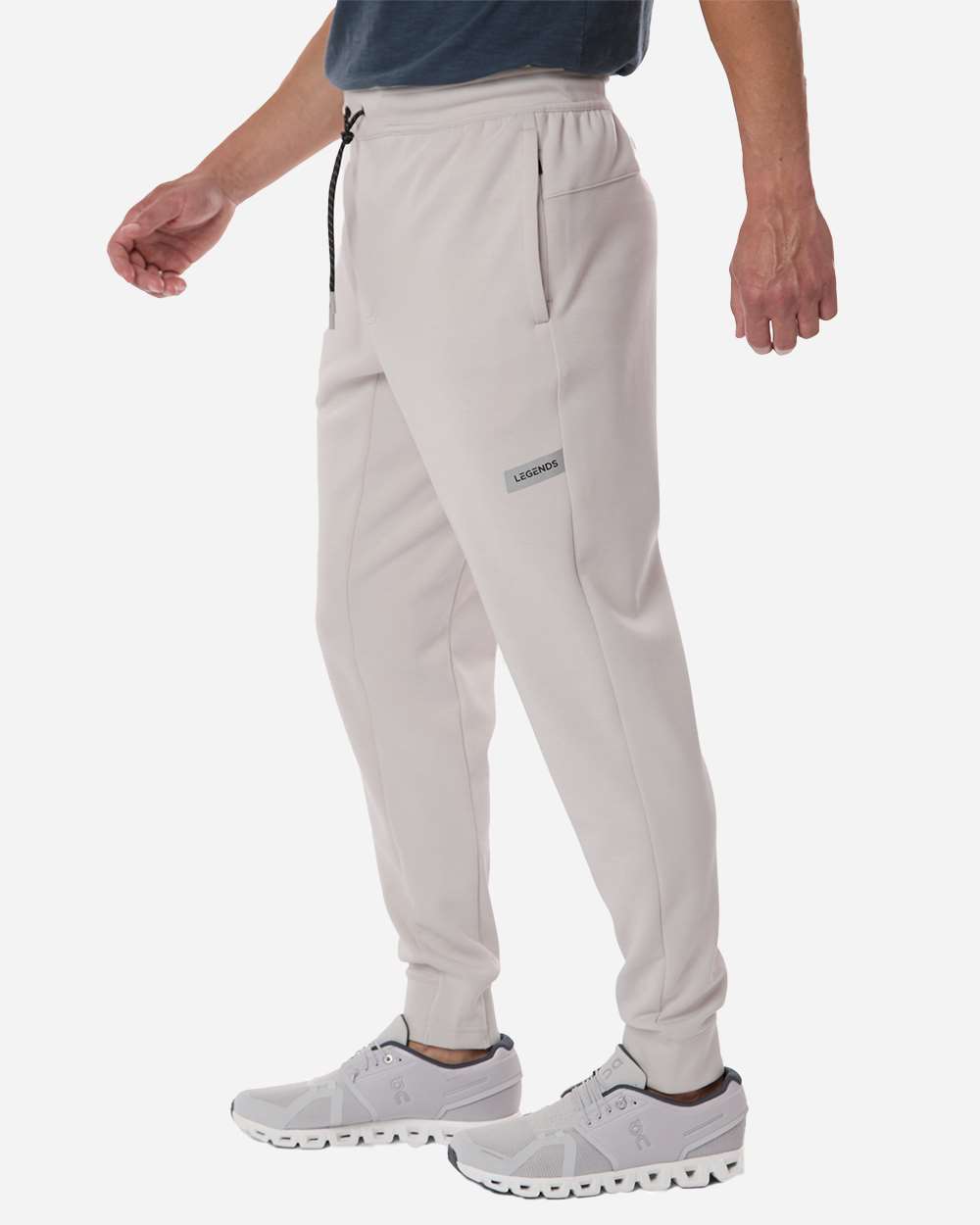 Stone Heather Men's Hawthorne Tech Joggers - JGM000003 plain