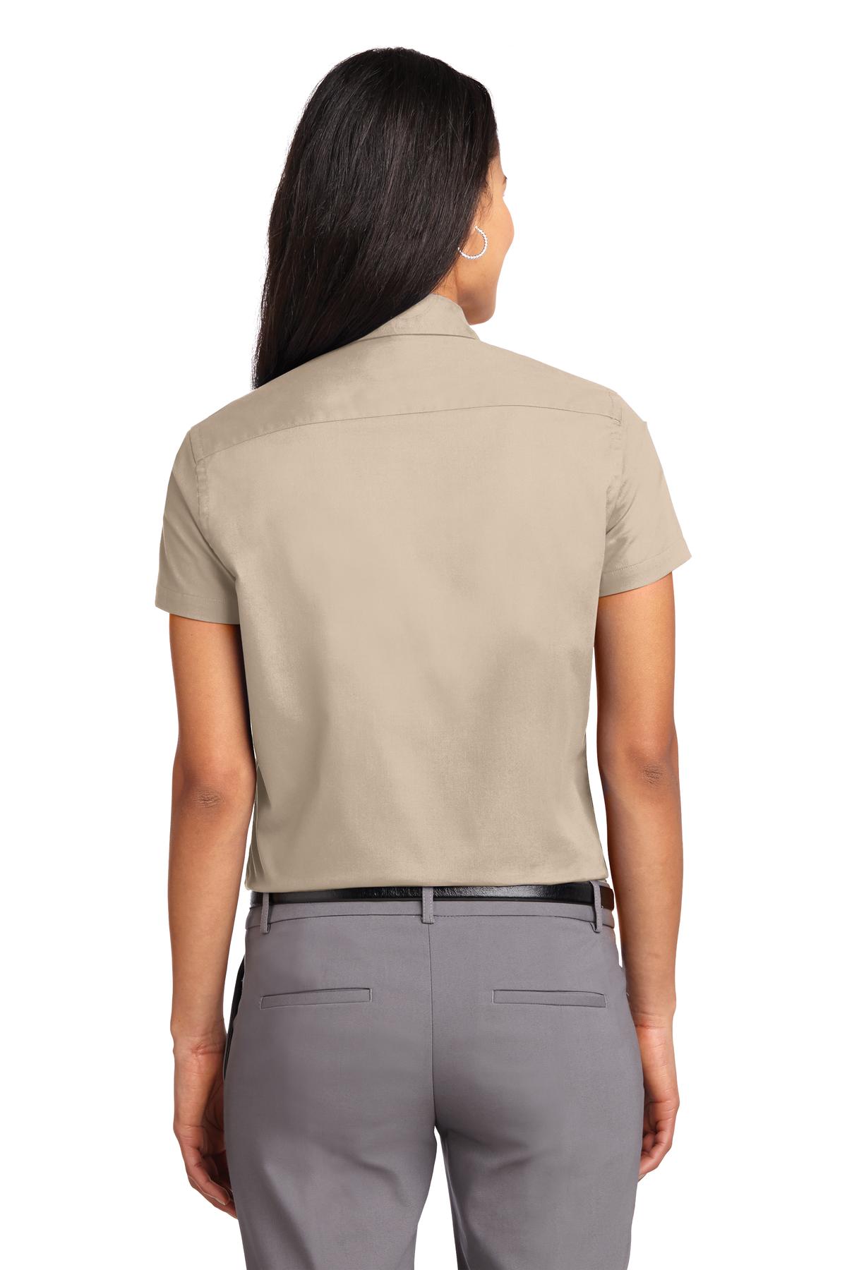 Stone Port Authority Women's Short Sleeve Easy Care Shirt. L508