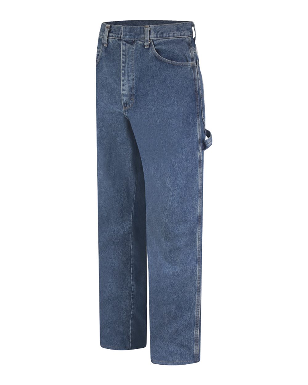 Stone Wash- 37UI Flame Resistant Pre-Washed Denim Dungaree - Extended Sizes - PEJ8EXT