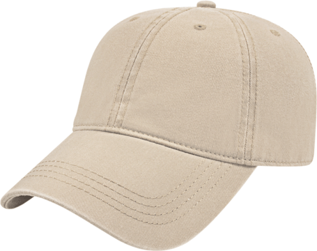 Cap America i1002 Relaxed Golf Cap - Stone