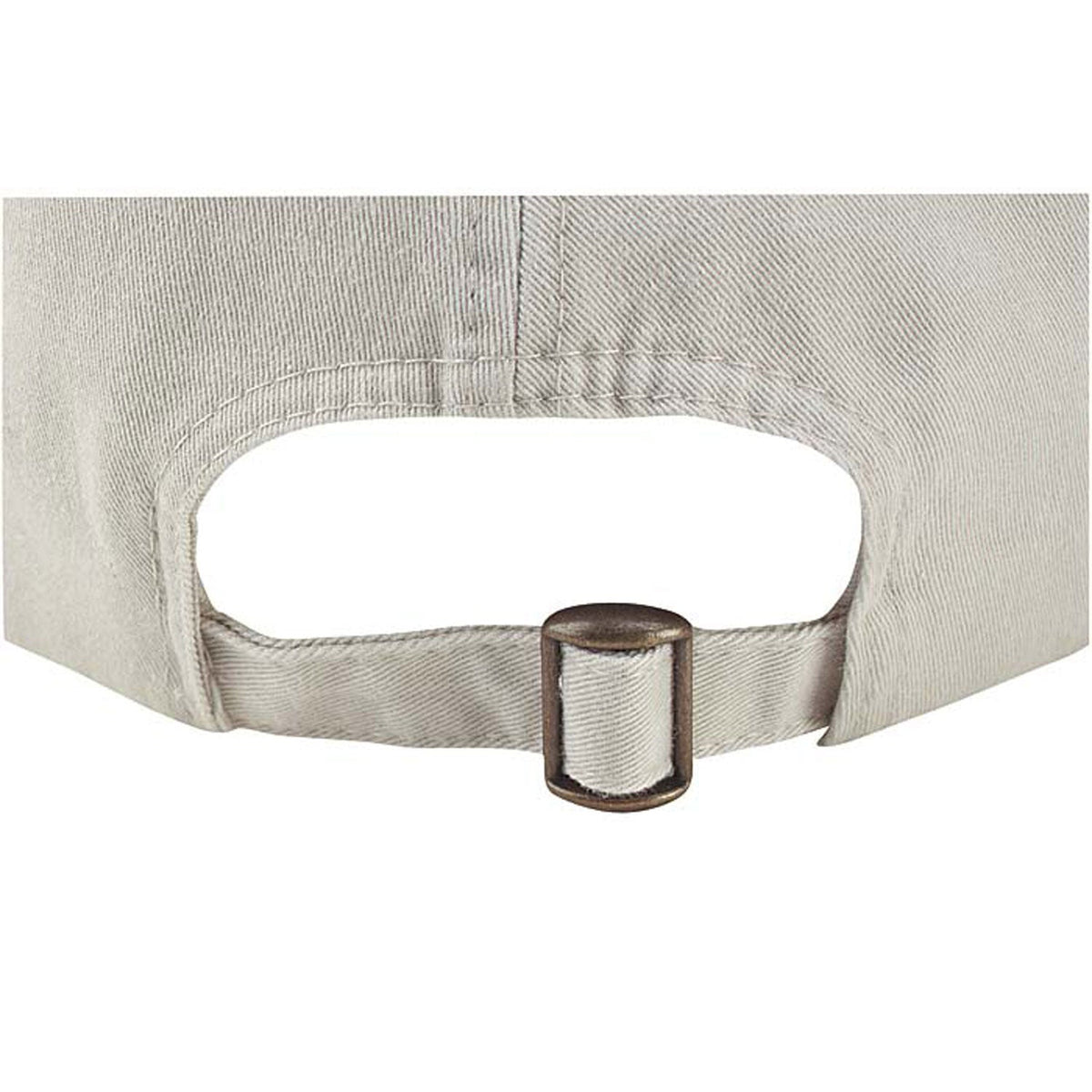 Stone/Red 6 Panel Stone Washed Twill Relax
