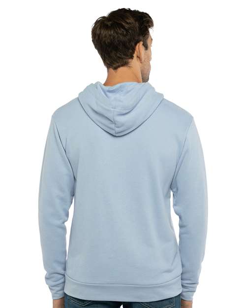 Stonewash Denim Laguna Sueded Hoodie - 9304