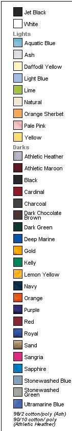 Stonewshd Grn Port & Co Youth Essential Tee. PC61Y