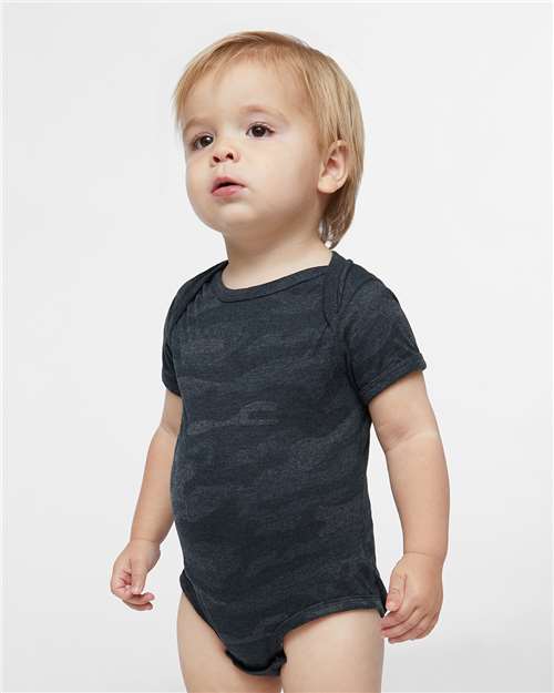 Storm Camo Infant Fine Jersey Bodysuit - 4424