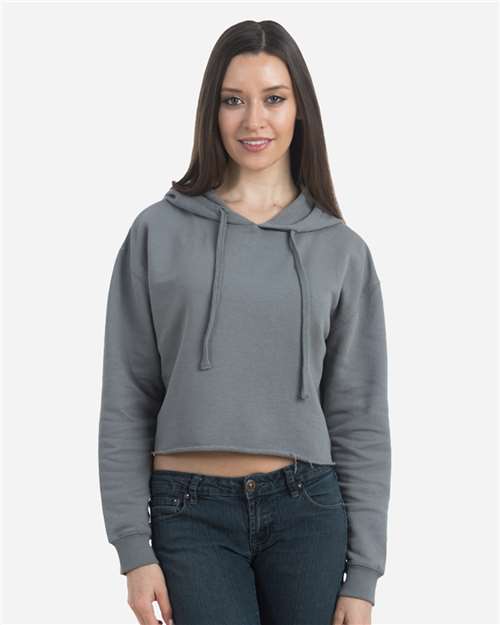 Storm Women&#39;s Cropped Fleece Hooded Sweatshirt - LS12000
