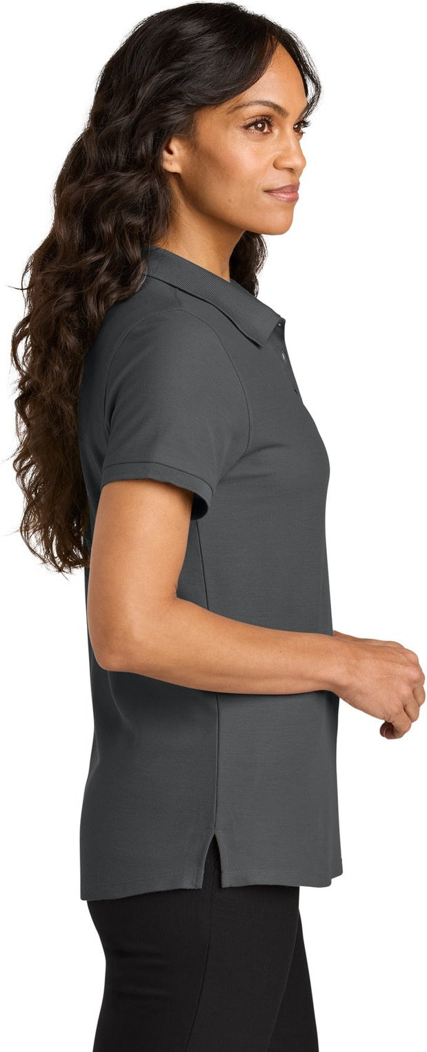 StormGrey Port Authority Women's Wearever Signature Pique Polo LK200