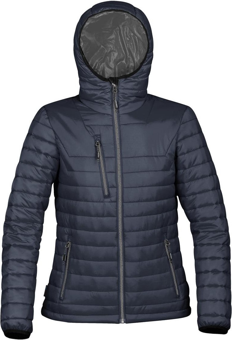 Stormtech Afp-1wle Women’s Gravity Thermal Jacket - Navy Charcoal - Ladies Xs