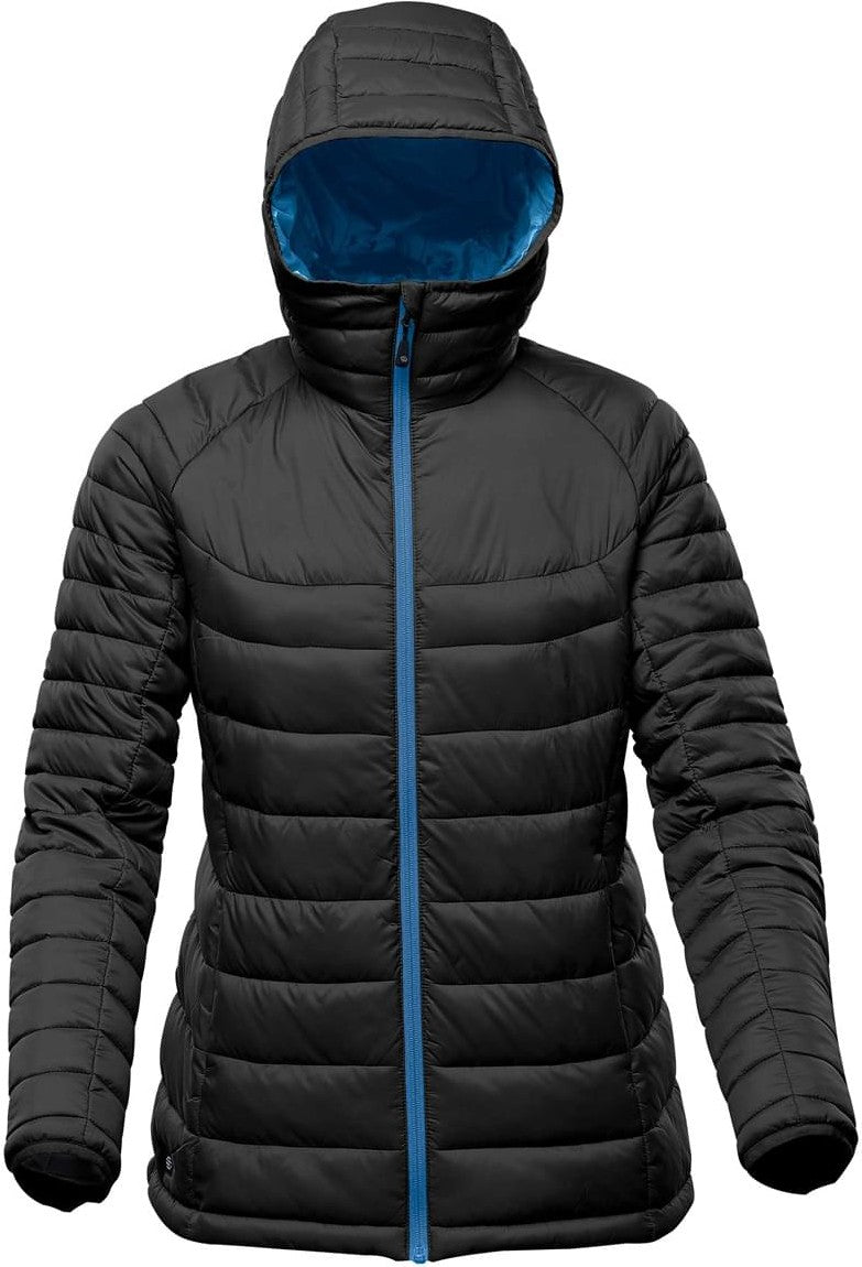 Stormtech Afp-2w Women’s Stavanger Thermal Jacket - Black Azure Blue