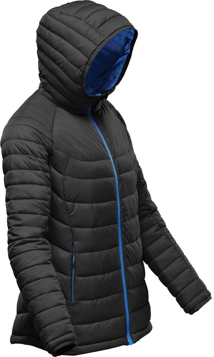 Stormtech Afp-2wle Women’s Stavanger Thermal Jacket - Black Azure Blue