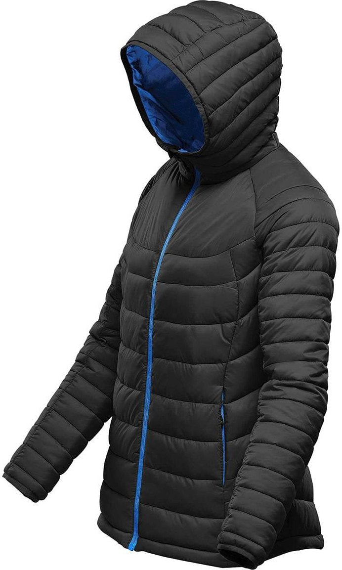 Stormtech Afp-2wle Women’s Stavanger Thermal Jacket - Black Azure Blue