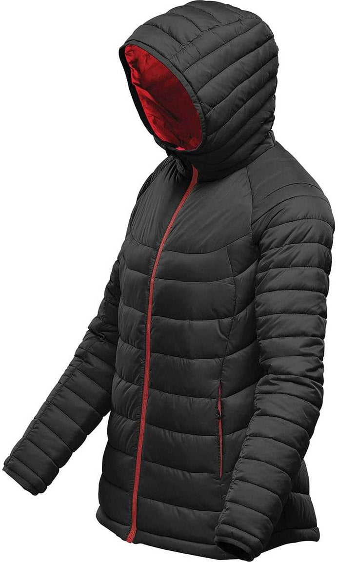 Stormtech Afp-2wle Women’s Stavanger Thermal Jacket - Black Bright Red