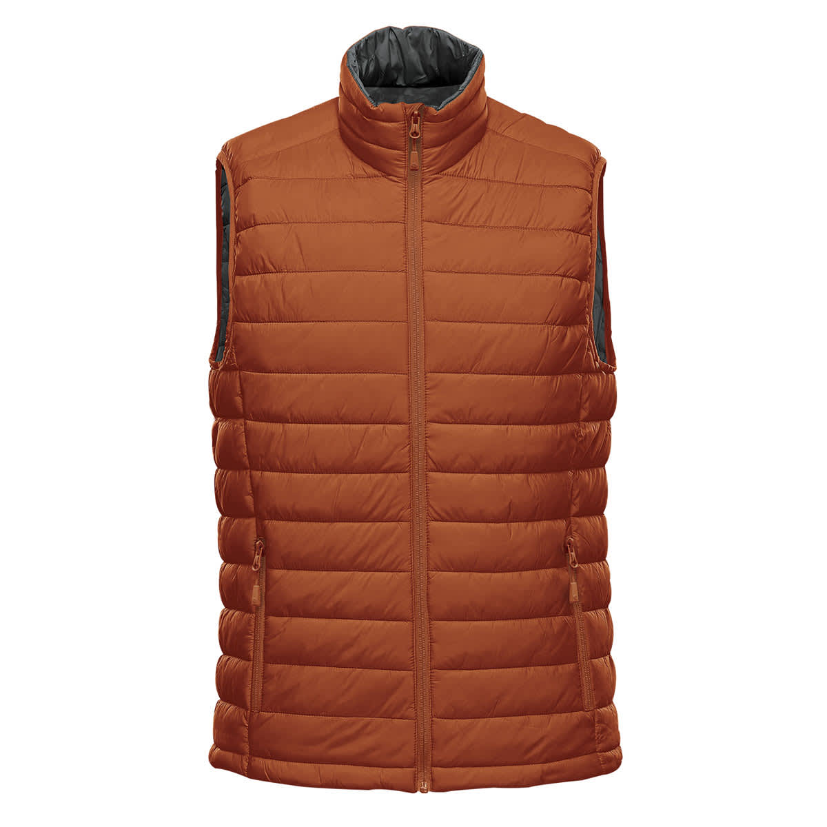 Stormtech Afv-1 Men’s Stavanger Thermal Vest - Rust Graphite