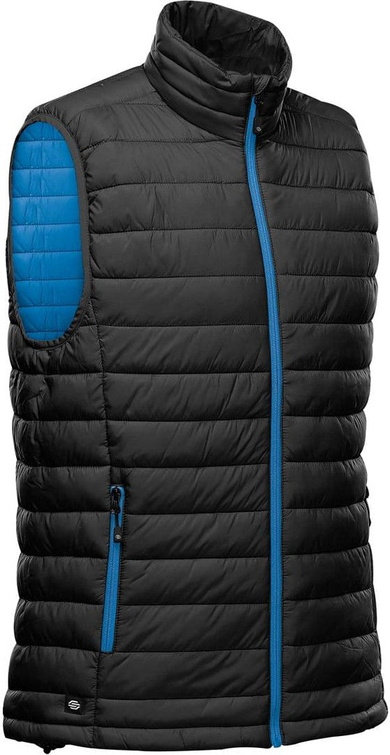 Stormtech Afv-1le Men’s Stavanger Thermal Vest - Black Azure Blue