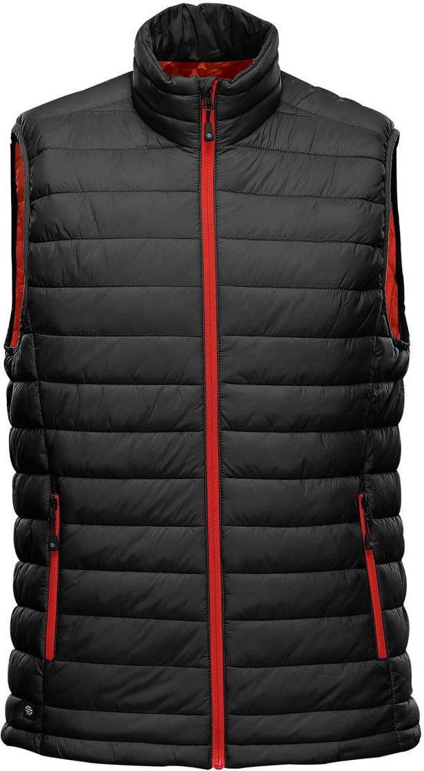 Stormtech Afv-1le Men’s Stavanger Thermal Vest - Black Bright Red - Adult s