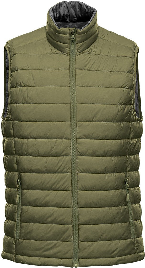 Stormtech Afv-1le Men’s Stavanger Thermal Vest - Sage Green Graphite - Adult s