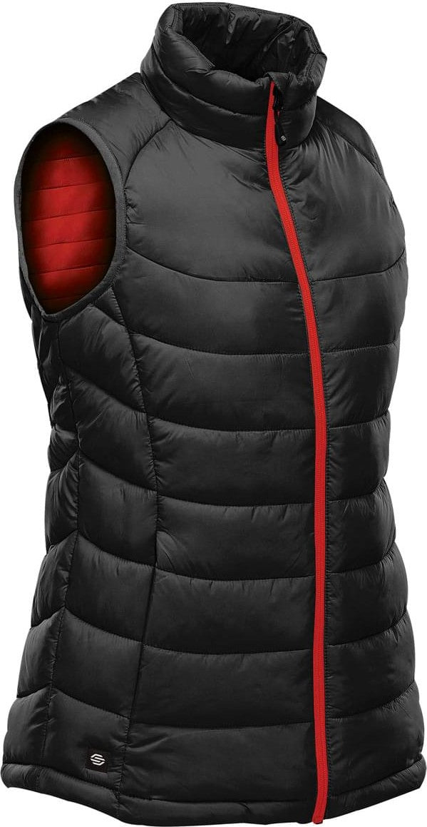 Stormtech Afv-1wle Women’s Stavanger Thermal Vest - Black Bright Red
