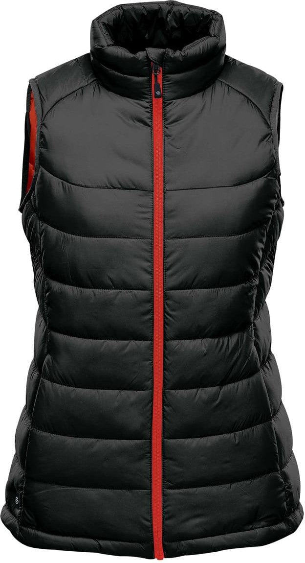 Stormtech Afv-1wle Women’s Stavanger Thermal Vest - Black - Bright Red - Black - Bright Red / Xs