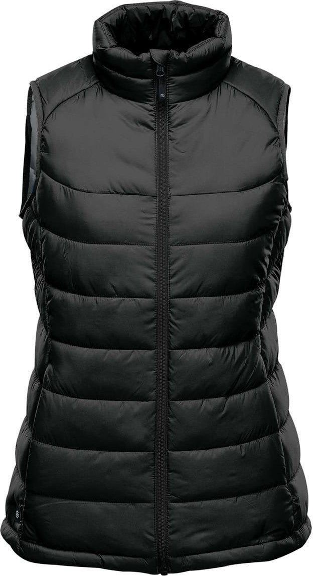 Stormtech Afv-1wle Women’s Stavanger Thermal Vest - Black Graphite - Ladies Xs