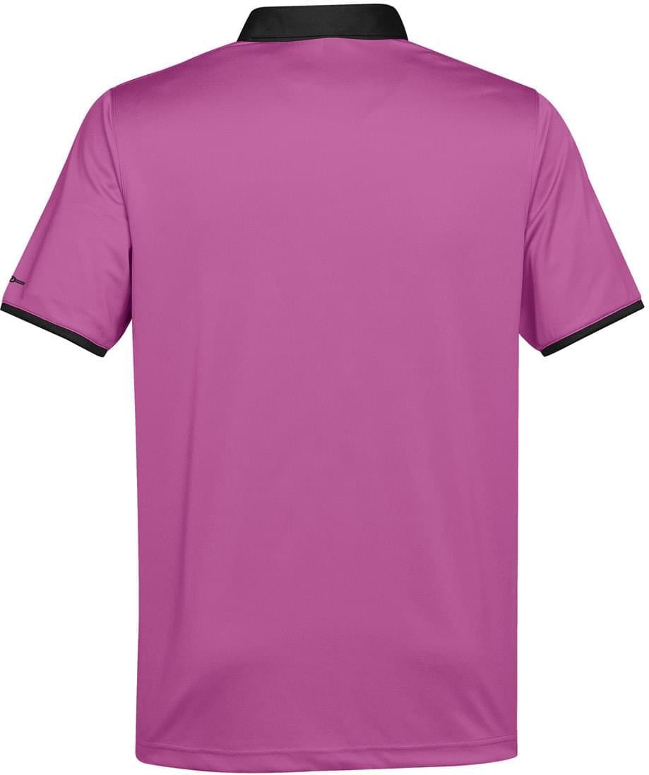 Stormtech Bcp-1 Men’s Rhodes Button Collar Polo - Lilac Black