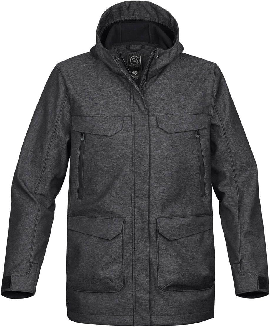 Stormtech Bfc-1 Men’s Rover Bonded Field Coat - Charcoal Twill - Adult l