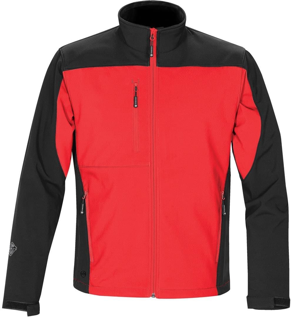 Stormtech Bhs-2 Men’s Edge Softshell - Stadium Red Black - Adult l