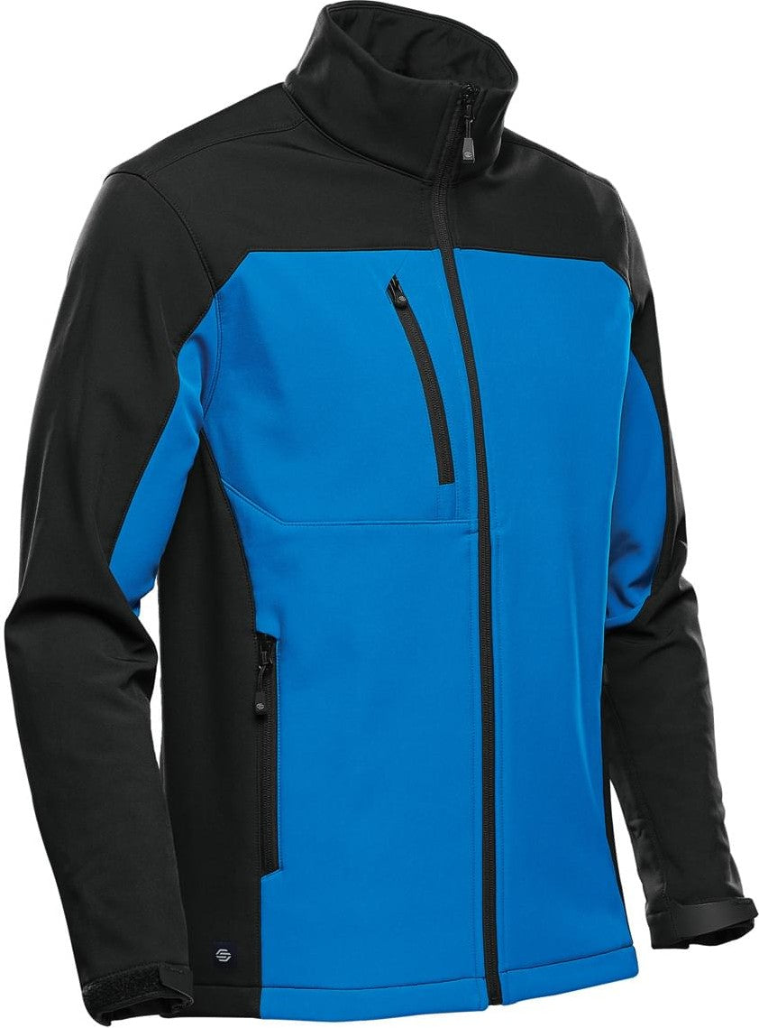 Stormtech Bhs-3 Men’s Cascades Softshell - Azure Blue Black