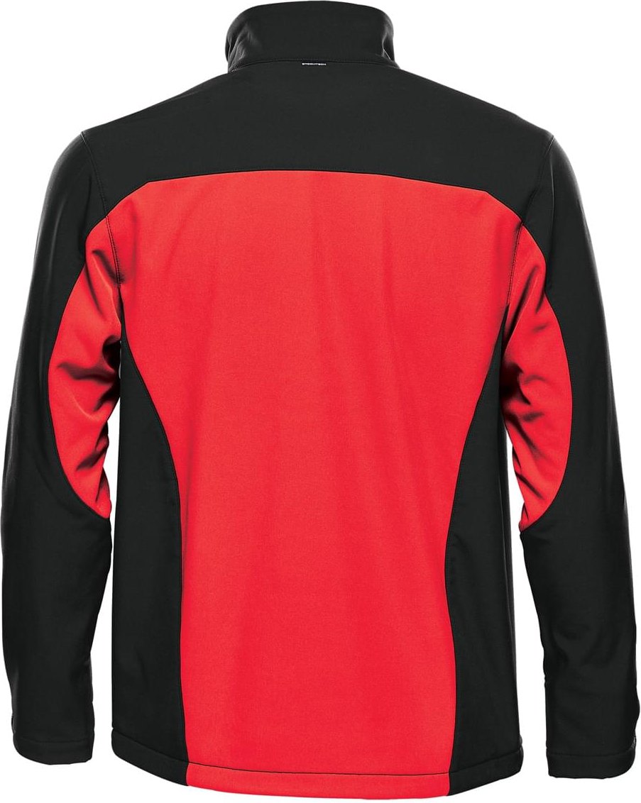 Stormtech Bhs-3 Men’s Cascades Softshell - Bright Red Black