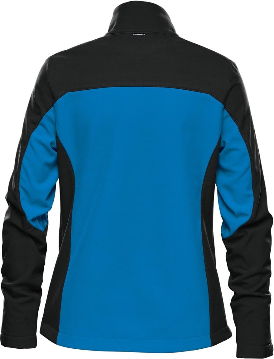 Stormtech Bhs-3w Women’s Cascades Softshell - Azure Blue Black
