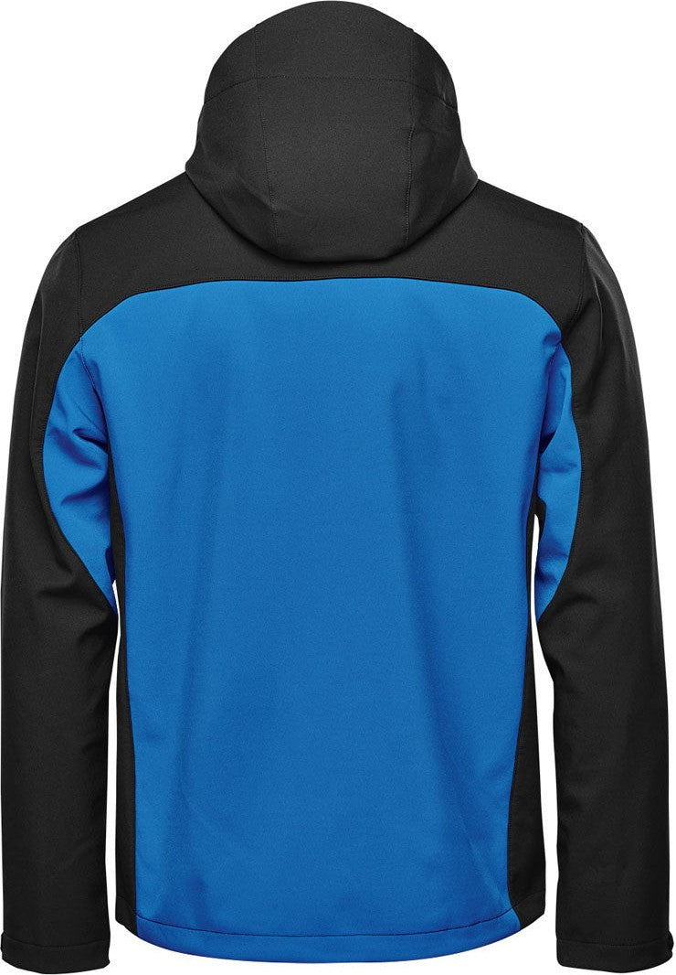 Stormtech Bhs-4 Men’s Cascades Softshell Hoody - Azure Blue - Black - Azure Blue - Black / s / Mens