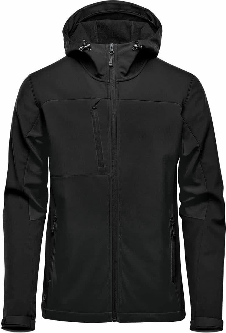 Stormtech Bhs-4 Men’s Cascades Softshell Hoody - Black - Adult s