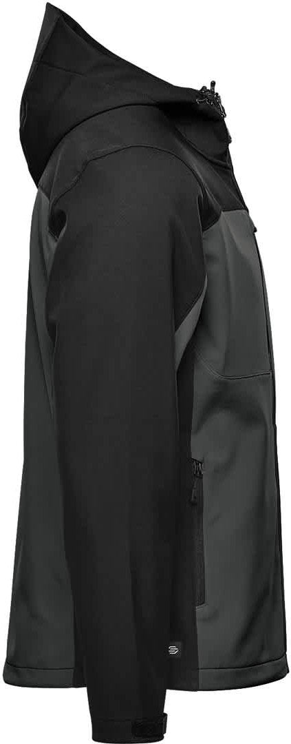 Stormtech Bhs-4 Men’s Cascades Softshell Hoody - Dolphin Black