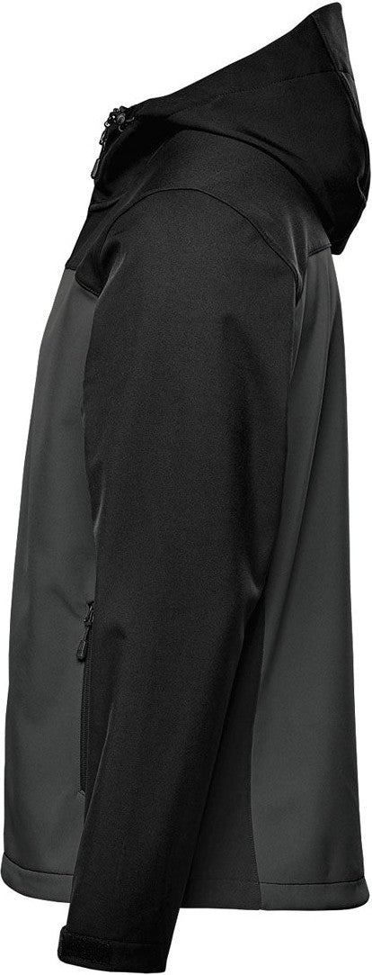 Stormtech Bhs-4 Men’s Cascades Softshell Hoody - Dolphin Black